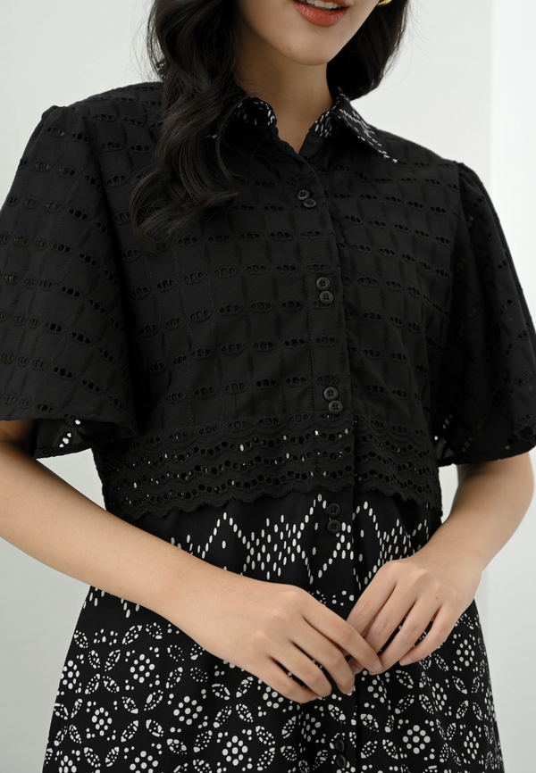 Nayara Dress Batik Askara HItam